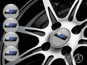 Toyota TRD Style Autocollants Silicone Décalques Jantes Voiture